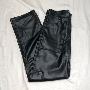 Zara leather pants